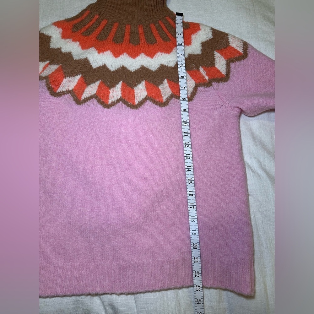 J Crew Super Soft Fair Isle Wool Sweater - Picture 8 of 13